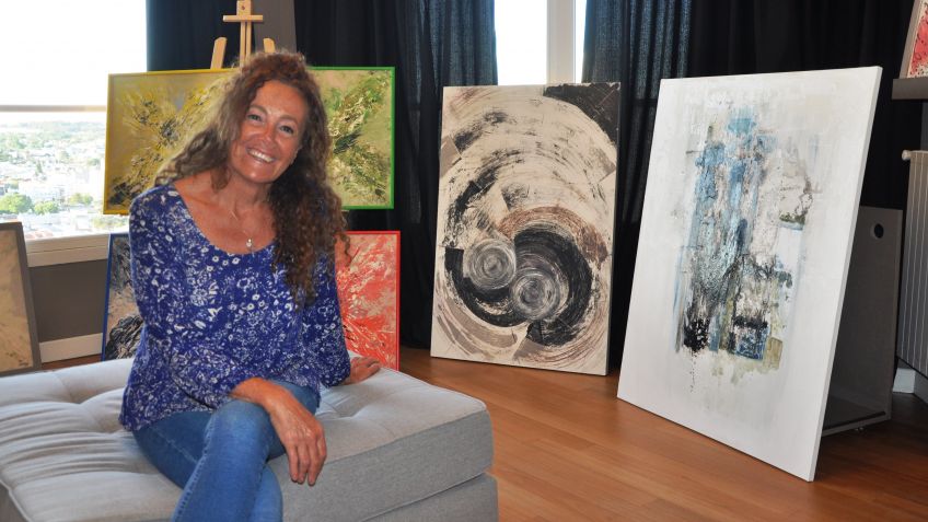 "Nunca voy a dejar de pintar"