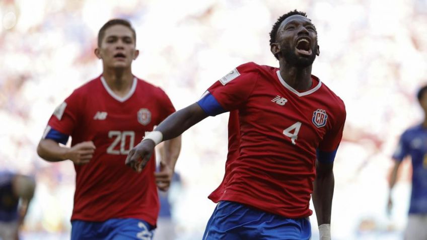 Costa Rica venció 1 a 0 a Japón 