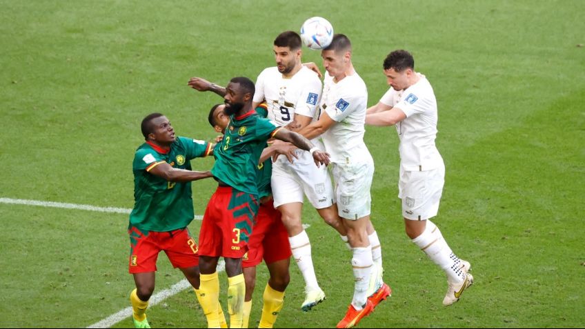 Camerún y Serbia empataron 3 a 3