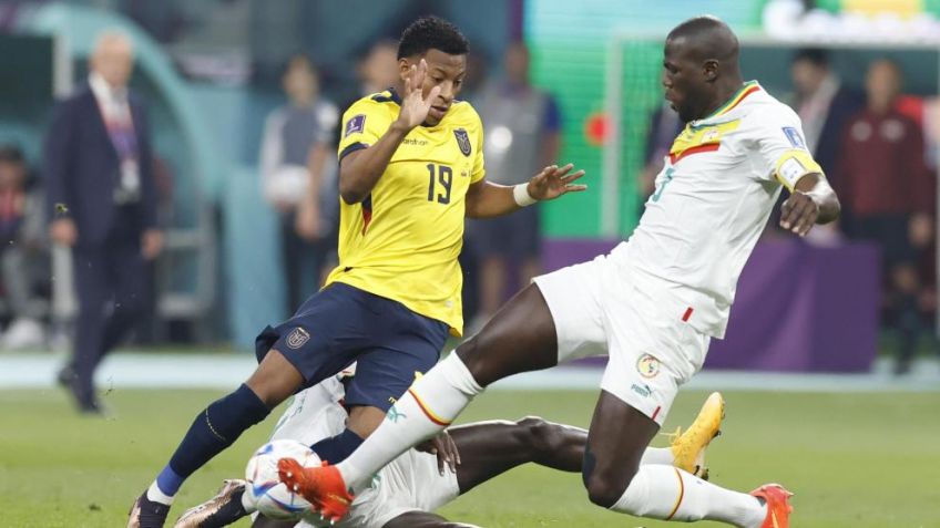 Ecuador perdió 2-1 ante Senegal y quedó eliminado 
