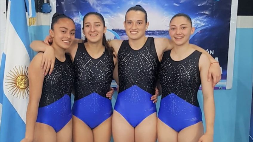 Ame, Abril, Juli, Valen (de der a izq)