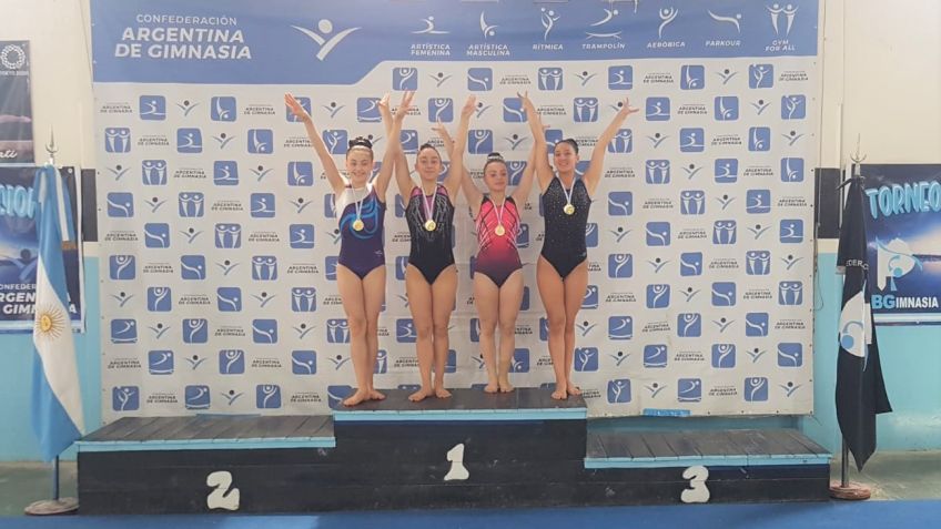 Julieta Rioseco. Campeona Viga.