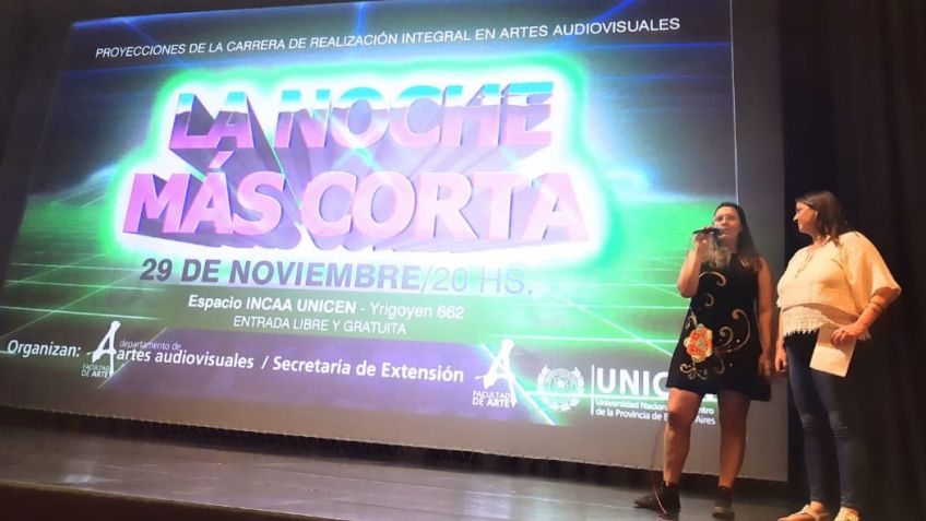 "La noche más corta": la Facultad de Arte mostró su producción audiovisual
