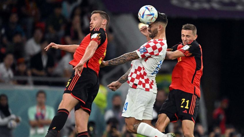 Bélgica empató con Croacia y quedó fuera del Mundial