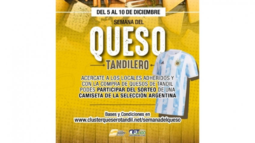 Se viene la Semana del Queso Tandilero