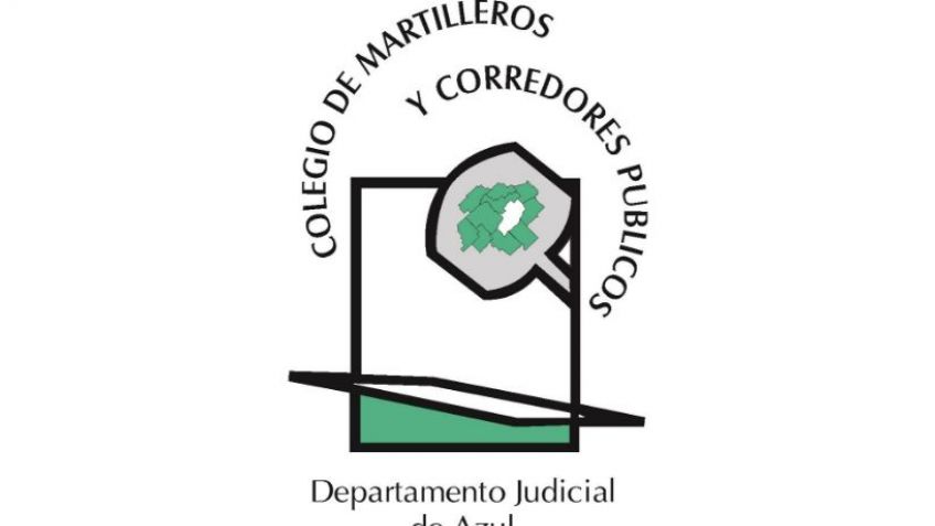 Comunicado del Colegio de Martilleros y Corredores Públicos del Departamento Judicial de Azul