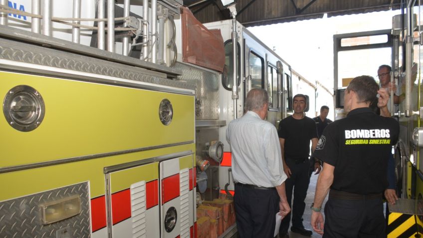 Bomberos presentó el equipamiento adquirido con subsidios que entregó el Municipio