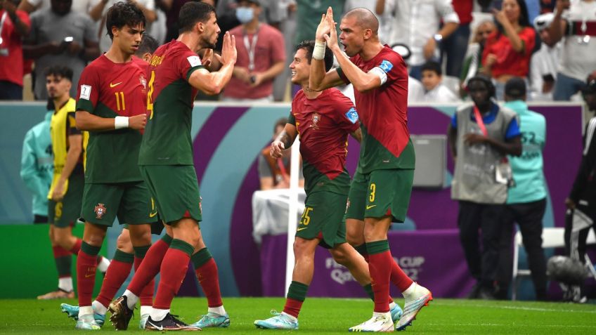 Portugal goleó a Suiza y avanzó a cuartos