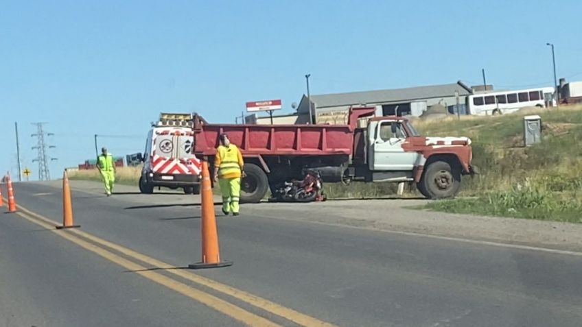 Falleció un motociclista en choque sobre la Ruta 226