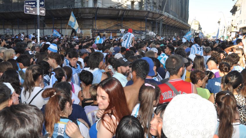 El Municipio pidió que las concentraciones de público por el mundial sean con cuidados y evitando situaciones de riesgo