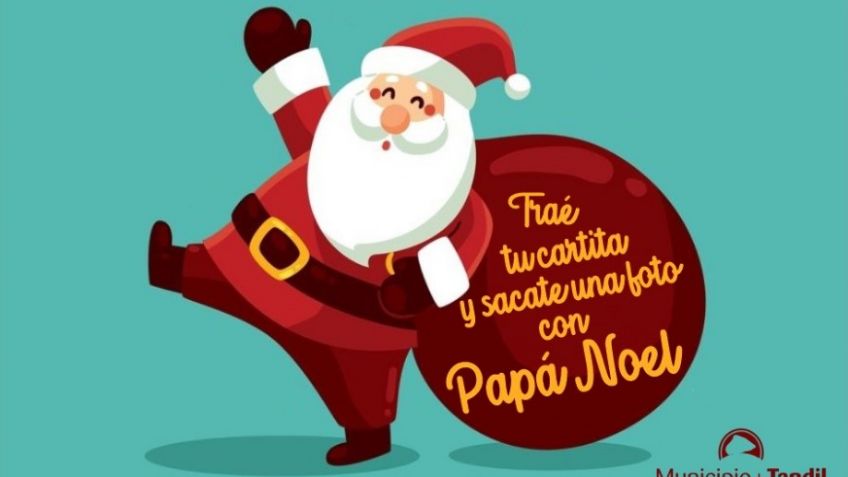 Papá Noel estará en la glorieta de la Plaza Independencia