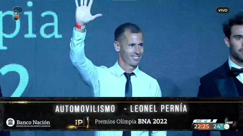 El tandilense Leonel Pernia ganó el Olimpia de Plata en automovilismo