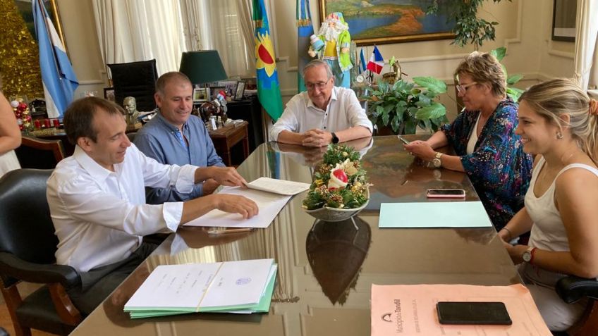 Dos empresas radicadas en el Parque Industrial pudieron completar la escrituración