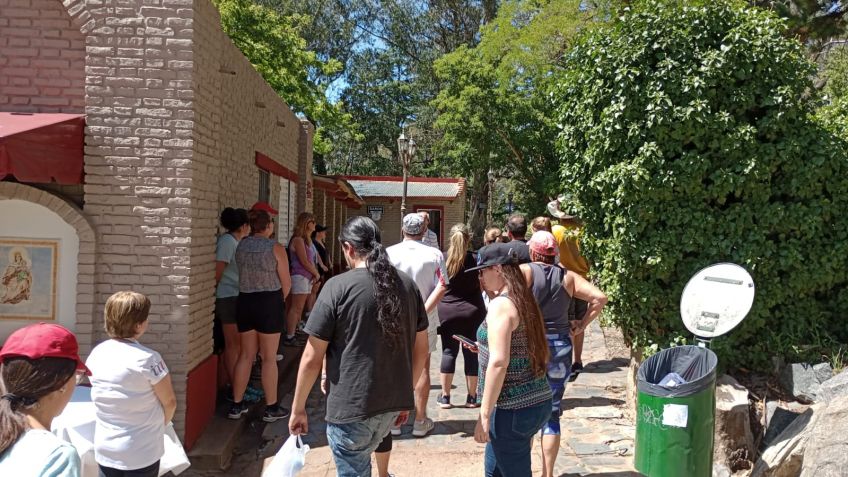Tandil Paso a Paso arrancó con buena repercusión de gente en el Calvario