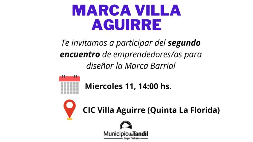 Emprendedores de Villa Aguirre volverán a reunirse en busca de una marca que los identifique