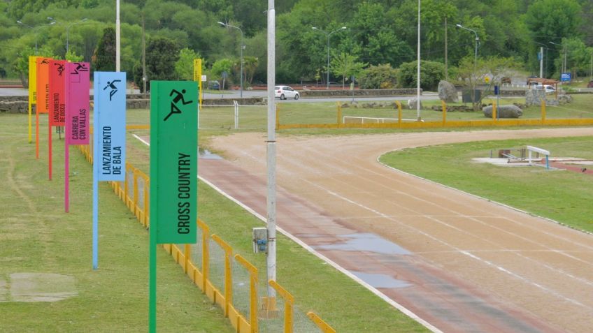 Hubo dos oferentes para la primera etapa de la colocación de sintético en la pista de atletismo