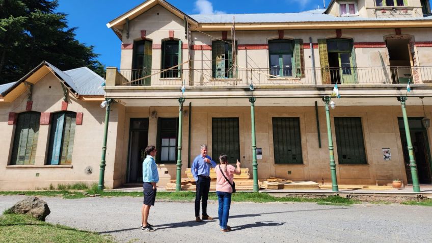 El Consejo Escolar avanza con importantes obras de refacción en la Escuela Granja