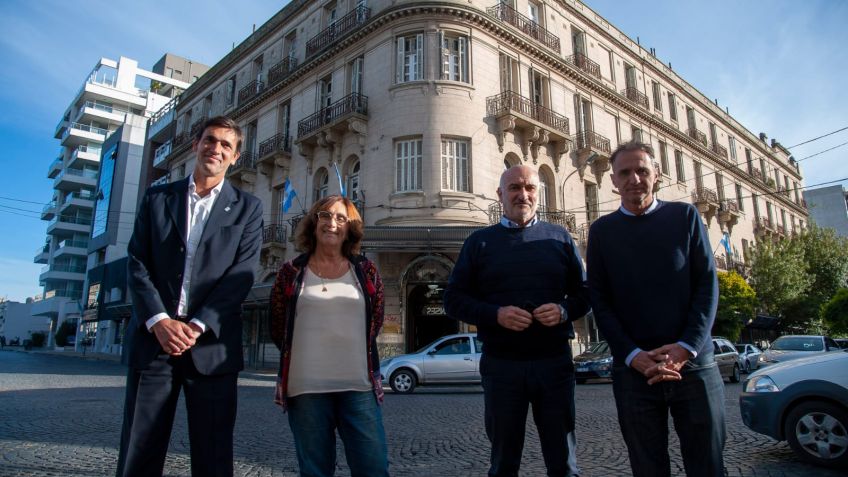 Aba e Iparraguirre destacaron la "importancia" de la restauración del edificio del rectorado