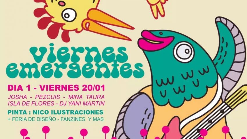 El ciclo "Viernes Emergente" se reprograma para el 3 de febrero