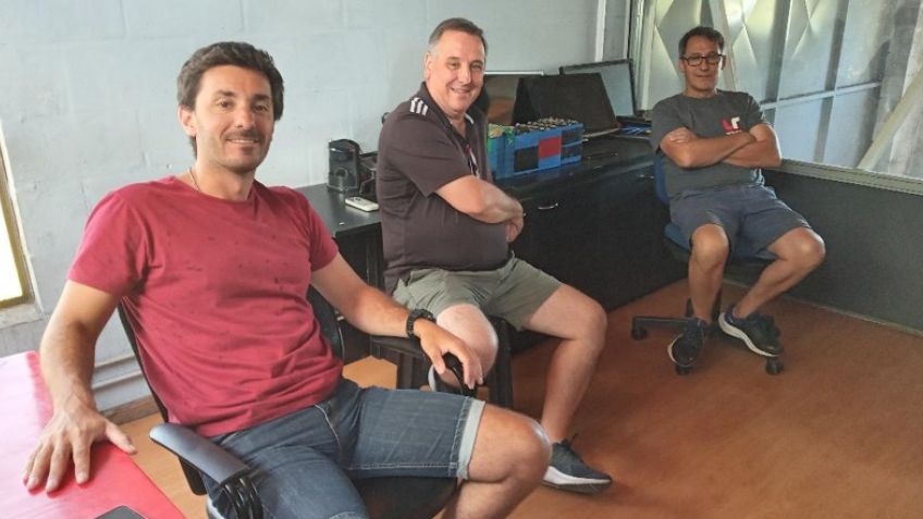 Gabriel Ponce de León y Nicolás Trosset visitaron el Uranga Racing