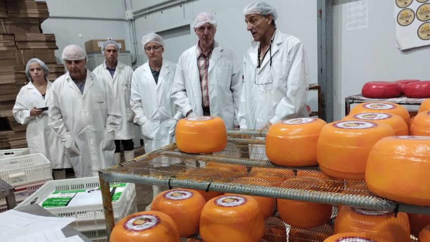 Representantes del BID tomaron contacto con integrantes del Cluster Quesero