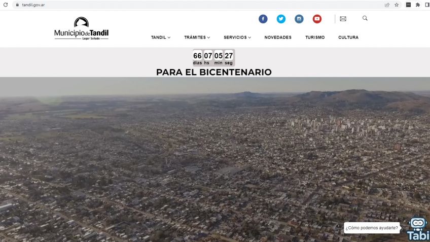 El Municipio destacó a su web por "acercar información y servicios a los vecinos"
