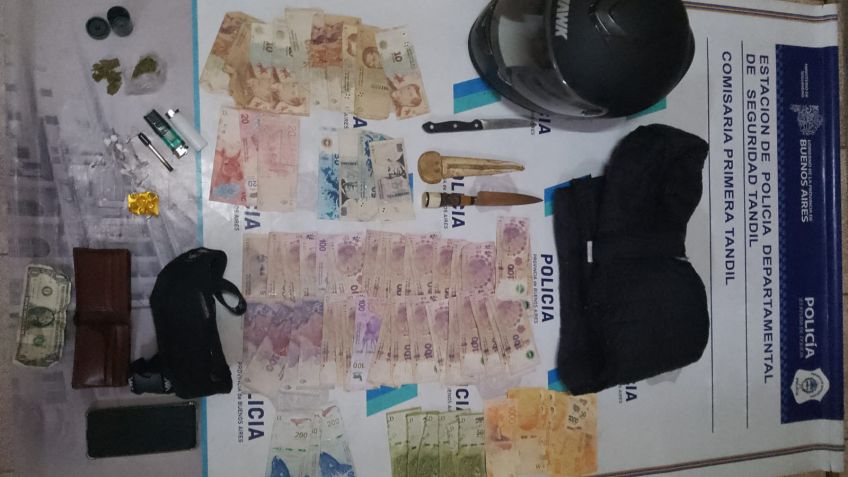 Aprehenden a un joven por tenencia de estupefacientes con fines de comercialización