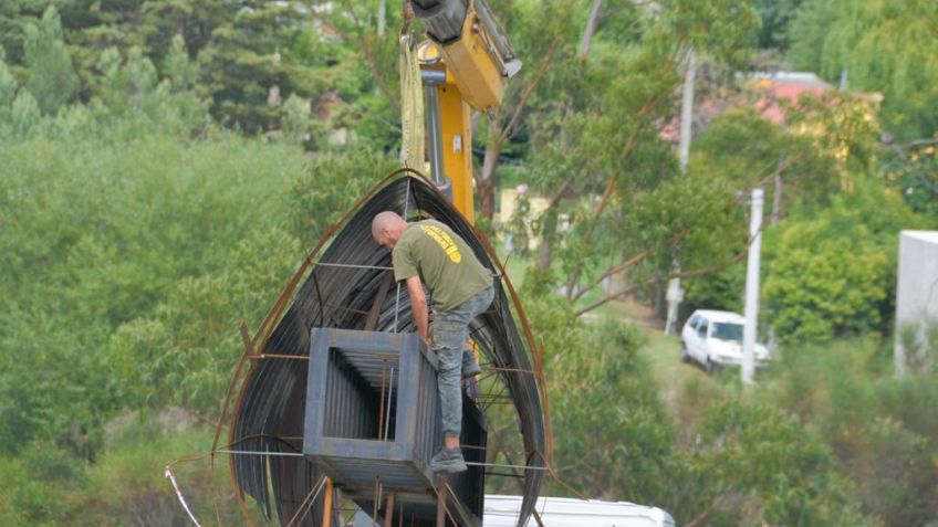 Un nuevo dinosaurio se suma al Parque del Origen