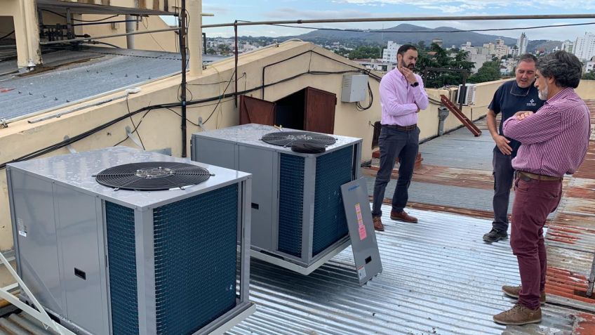 Está funcionando el nuevo sistema de climatización y filtrado de aire en los quirófanos