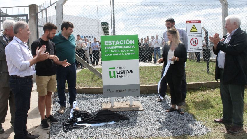 La Usina inauguró la Estación Transformadora "Cdor. Mario A. Cabitto"