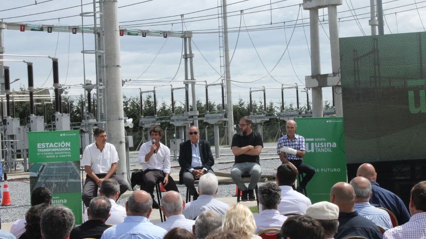 La Usina inauguró la Estación Transformadora "Cdor. Mario A. Cabitto"