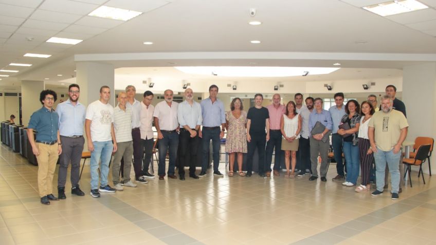 El Ministro Costa se reunió con responsables de proyectos tecnológicos financiados por el gobierno provincial