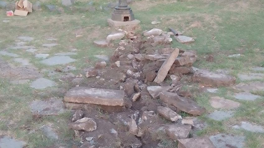 Robaron cables de electricidad en El Calvario y la Cruz está sin luz