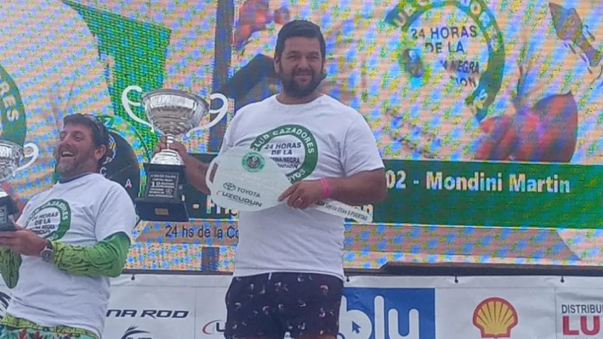 El tandilense Alejandro Romay ganó en las 24 horas de la Corvina Negra