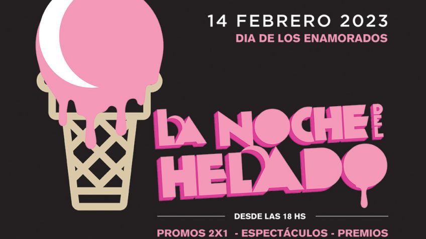 En San Valentín, Tandil tendrá una nueva Noche de los Helados
