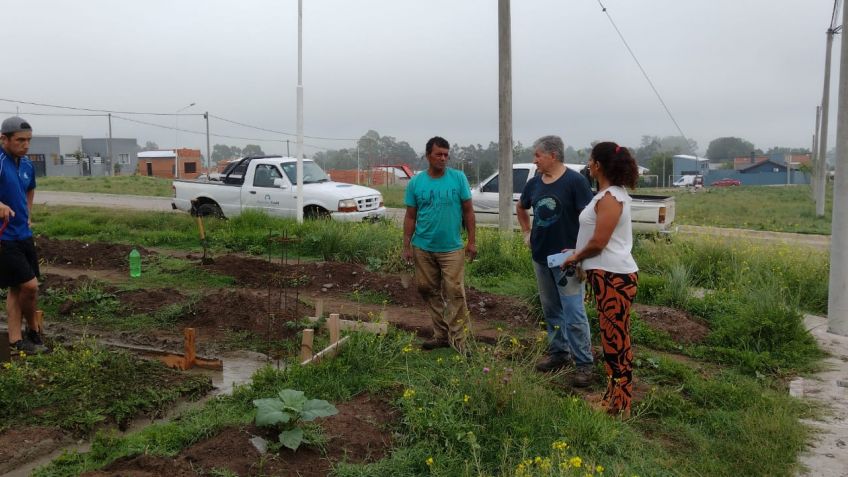 Avanzan las obras del plan de viviendas de autoconstrucción asistida en Movediza