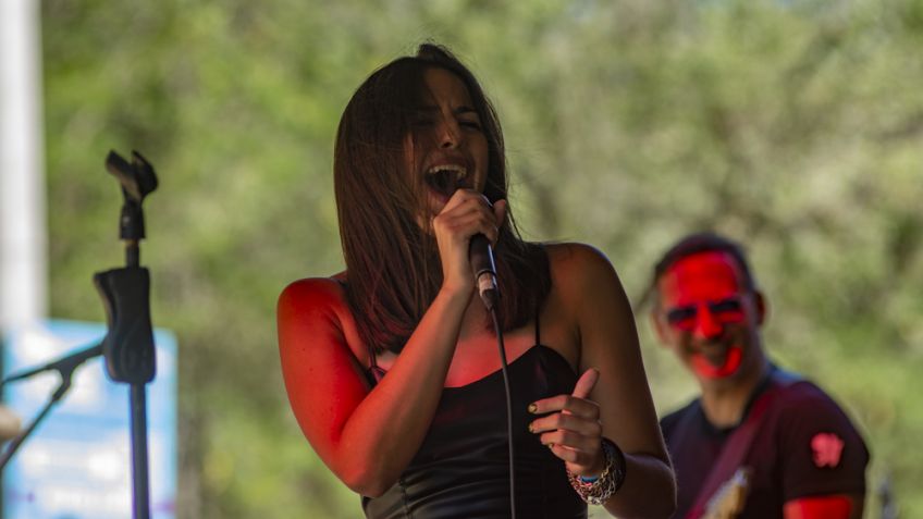 Gloria Aguilar: "Cosquín Rock fue una experiencia tremenda, de otro nivel"