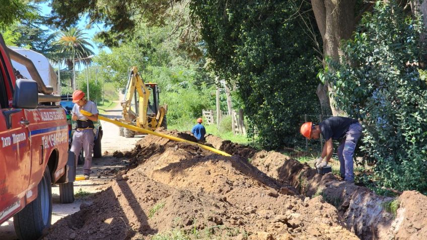 Lunghi resaltó la cantidad de obras de infraestructura en marcha o por comenzar