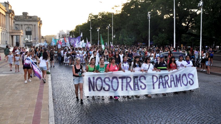 Enorme convocatoria en la Marcha del 8M en nuestra ciudad