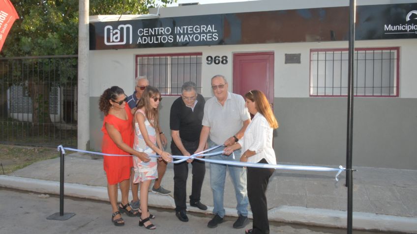 Quedó inaugurado el Centro Integral para Adultos Mayores en el Barrio Palermo