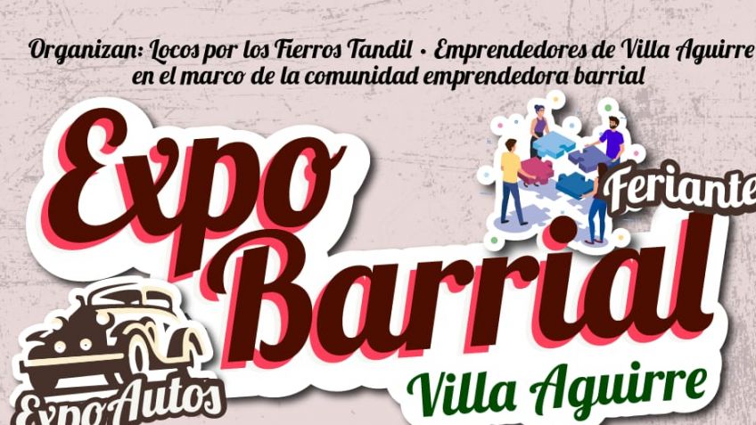 La Expo Barrial Villa Aguirre tendrá emprendedores, exposición de autos y espectáculos