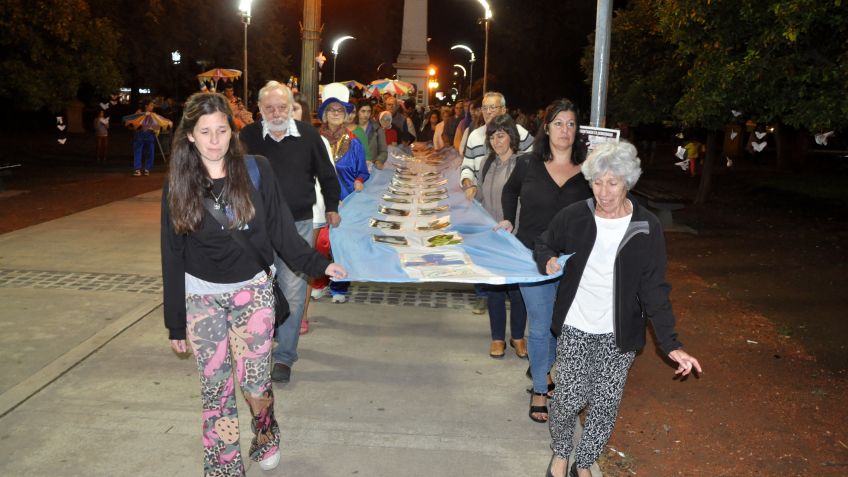 Se realizó la tradicional vigilia por el Día de la Memoria
