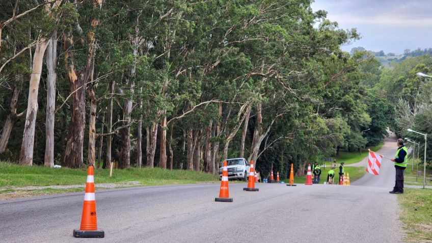 Tras el accidente fatal, se iniciaron los trabajos en el acceso a El Centinela