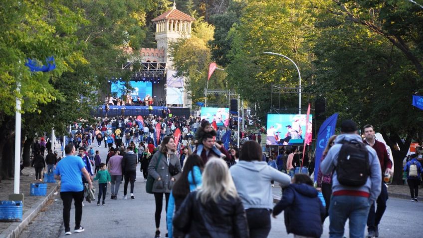 Comenzaron los festejos por el Bicentenario de Tandil en el Parque Independencia