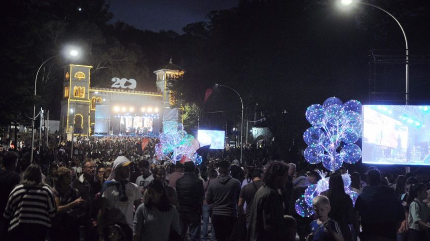 Los Totora convocaron a miles de personas en el marco de los Festejos por el Bicentenario de Tandil