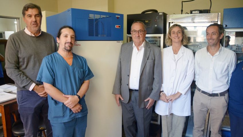 Bicentenario: importante donación para el Hospital Santamarina