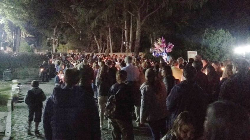Se realizó el tradicional Vía Crucis de la Familia
