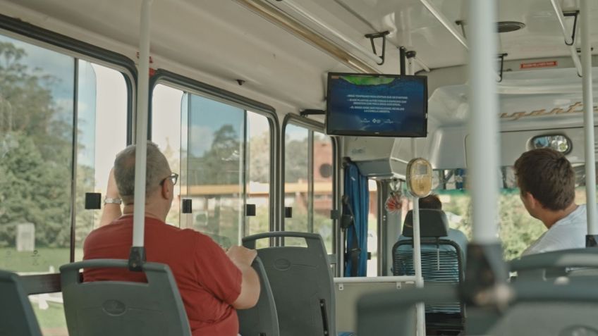Conoce Publibondi, la empresa que instaló TV en todos los colectivos de la ciudad