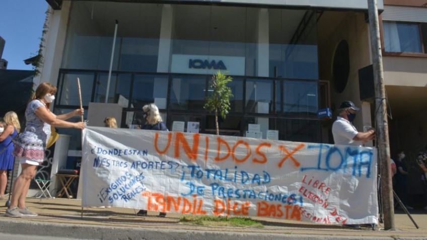 Los afiliados al IOMA manifestarán en la puerta de la Mutual 23 de Diciembre