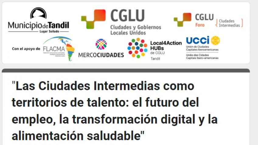Mercociudades realizará un importante encuentro Regional en Tandil en mayo